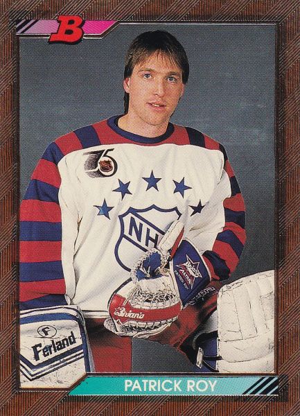 insert karta PATRICK ROY 92-93 Bowman Foil číslo 239